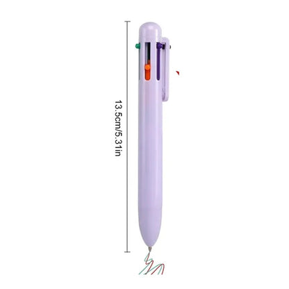 Multicolor Retractable Ballpoint Pen with Clip for Promotion