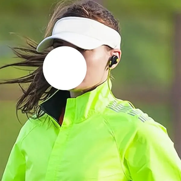 Adjustable Sports Visor Hat w/ Wide Brim for Sun Protection