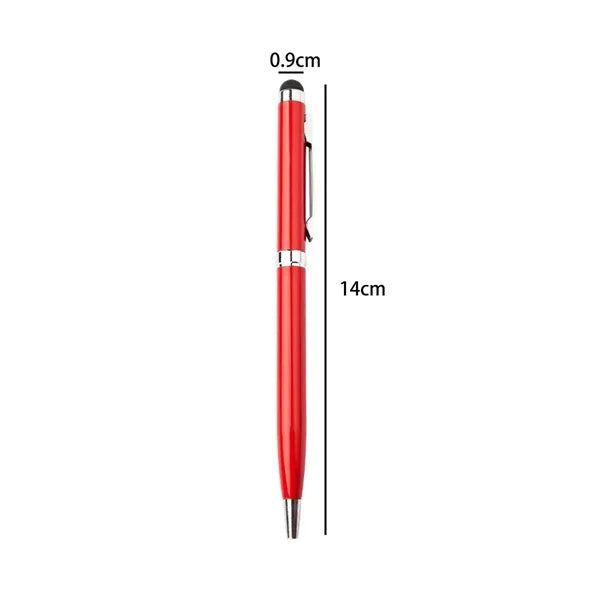 Metal Stylus Ballpoint Pen with Clip for Touchscreens