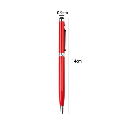 Metal Stylus Ballpoint Pen with Clip for Touchscreens