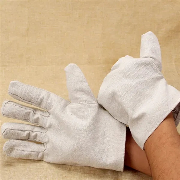 Heavy Duty Cotton Work Gloves for Industrial & General Use