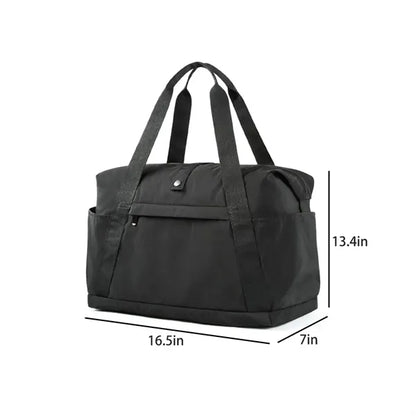 Foldable Travel Duffel Bag w/ Large Capacity & Front Pocket