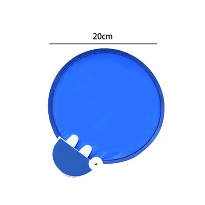 Foldable Nylon Fan with Pouch for Events and Promotions