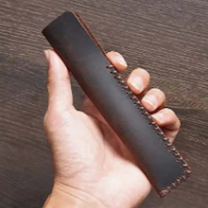 Genuine Leather Soft Lightweight Durable Minimalist Pen Case