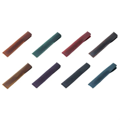 Genuine Leather Soft Lightweight Durable Minimalist Pen Case