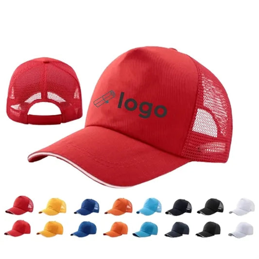 Outdoor Training Sports Adjustable Size Cotton Baseball Cap