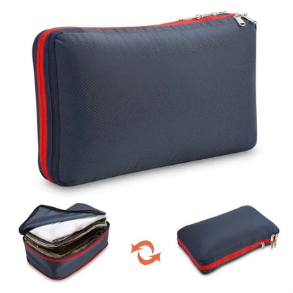 3-Piece Travel Packing Cubes Set with Zipper Closure