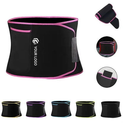 Adult sports running yoga sweat slim fat burner fitness belt
