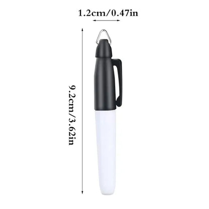 Multicolor Permanent Marker with Keychain Clip and Bullet Ti