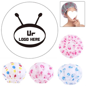 Printed Pattern Shower Caps