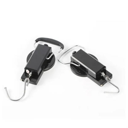 Portable Hanging Scale with Hook and Dial Display