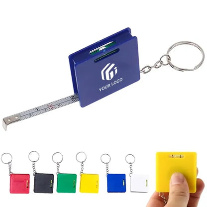 Mini Keychain Retractable Ruler Household Tape Measure