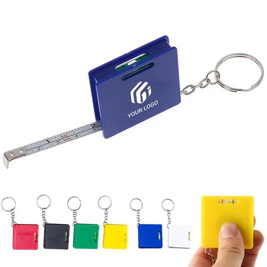 Mini Keychain Retractable Ruler Household Tape Measure
