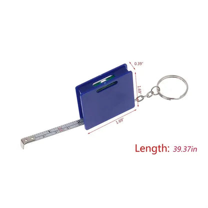 Mini Keychain Retractable Ruler Household Tape Measure