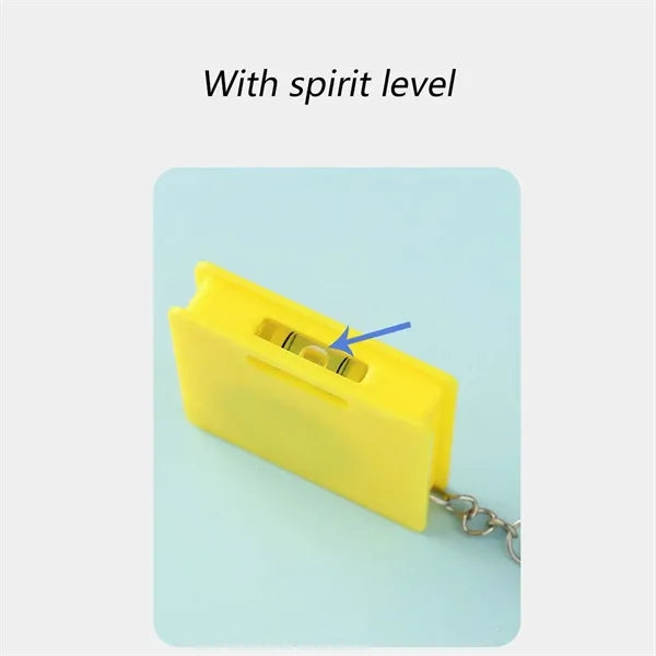 Mini Keychain Retractable Ruler Household Tape Measure