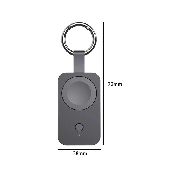 Portable Apple Watch Wireless Charger with Keychain