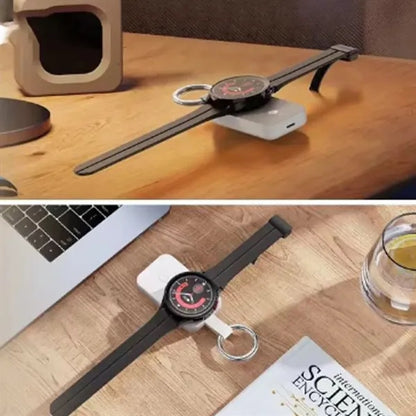 Portable Apple Watch Wireless Charger with Keychain