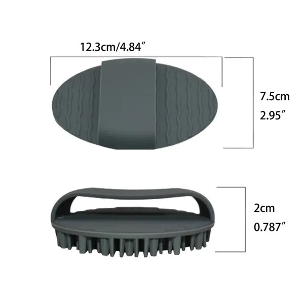 Portable Kitchen Soft Silicone Cleaning Brush