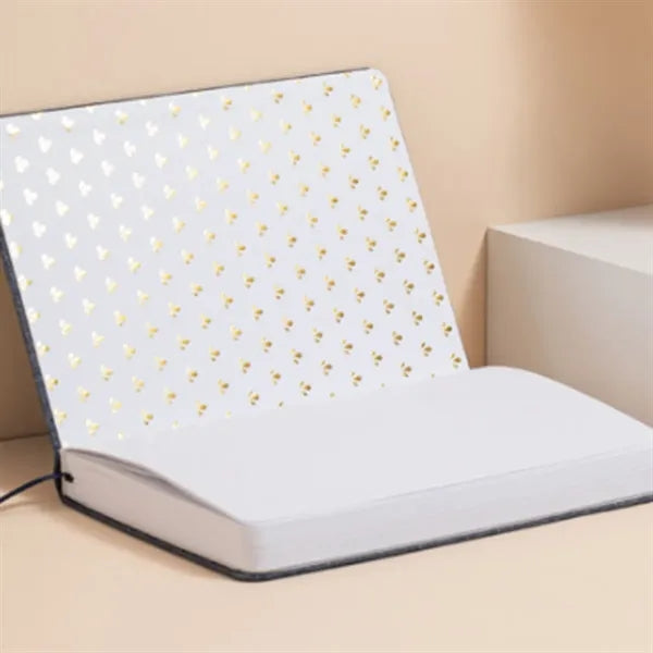 A5 Classic Thicken Denim Cover Dot-Grid Page Notebook