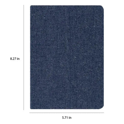 A5 Classic Thicken Denim Cover Dot-Grid Page Notebook