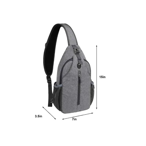 Travel Hiking Chest Bag Daypack Crossbody Sling Backpack