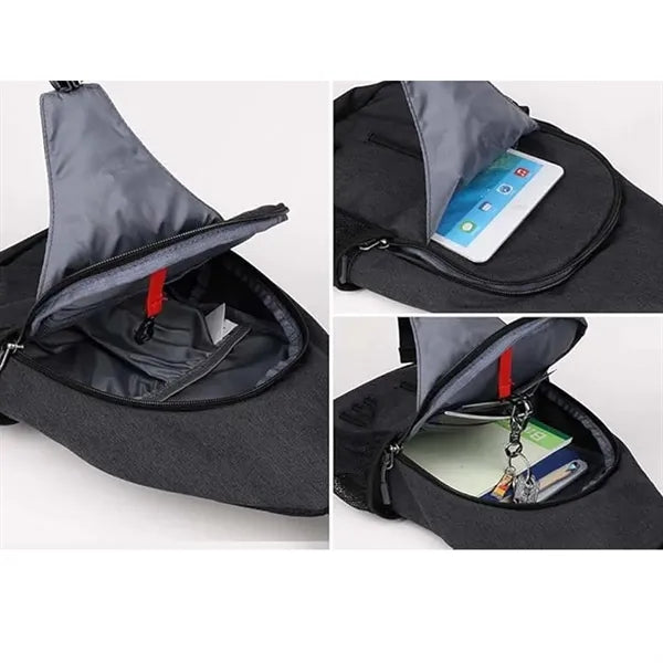 Travel Hiking Chest Bag Daypack Crossbody Sling Backpack