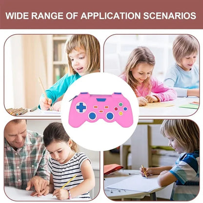 Game Controller Shaped Durable Spacious Silicone Pencil Case
