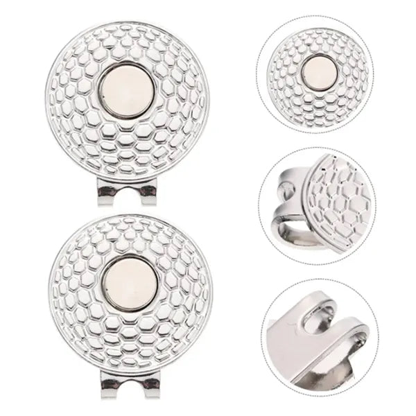 Magnetic Golf Ball Marker Hat Clip with Custom Logo