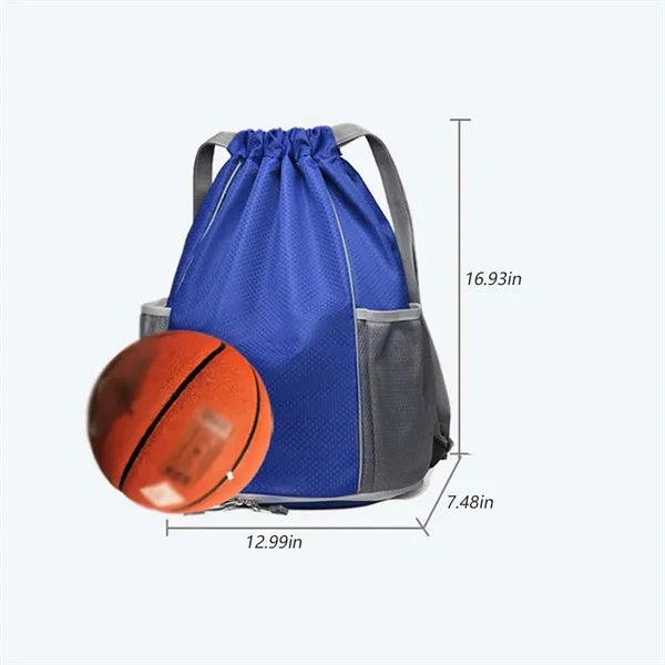 Multiple Pockets Waterproof Fitness Gym Sport Bag Backpack
