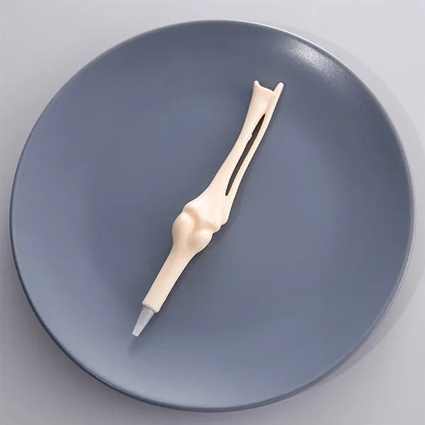 Bone-Shaped Lightweight Durable Comfort Grip Ballpoint Pens