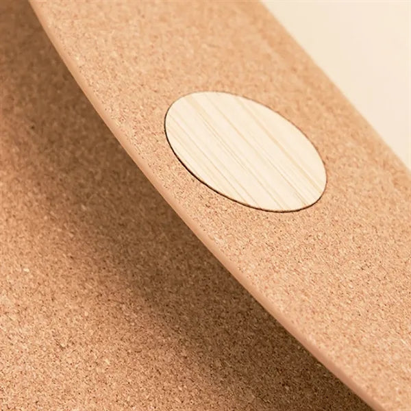 A5 Tri-Fold Lay-Flat Pinewood Notebook with Magnetic Closure