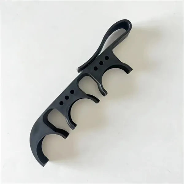 Golf Ball and Tee Holder Clip with Bag Hook