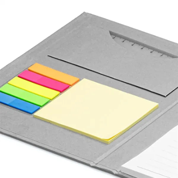 All-in-One Tri-Fold Notebook with Portable Stationery Kit