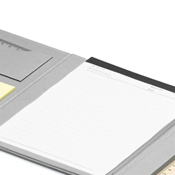 All-in-One Tri-Fold Notebook with Portable Stationery Kit