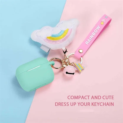 Wireless Charging Bluetooth Protective Case with Keychain