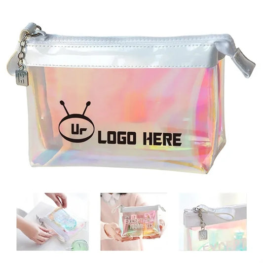 Colorful Laser Transparent Cosmetic Bag