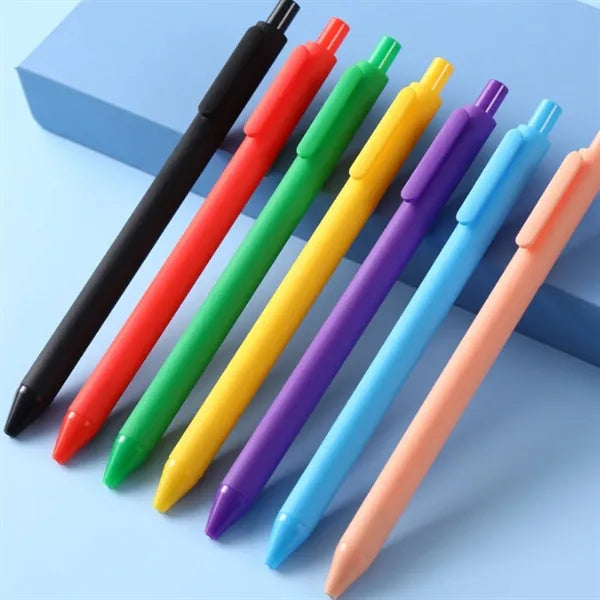Fine Nibs Quick-Dry Refillable Clip-On Retractable Gel Pen