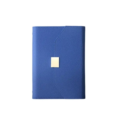Magnetic Closure PU Leather Notebook with Storage Function
