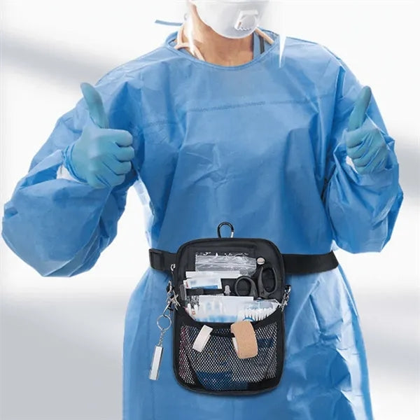 Adjustable versatile medical gear pockets nurse fanny pack