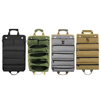 Foldable Travel Tool Organizer Bag with Multi Pockets