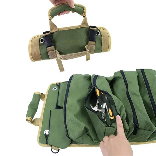 Foldable Travel Tool Organizer Bag with Multi Pockets