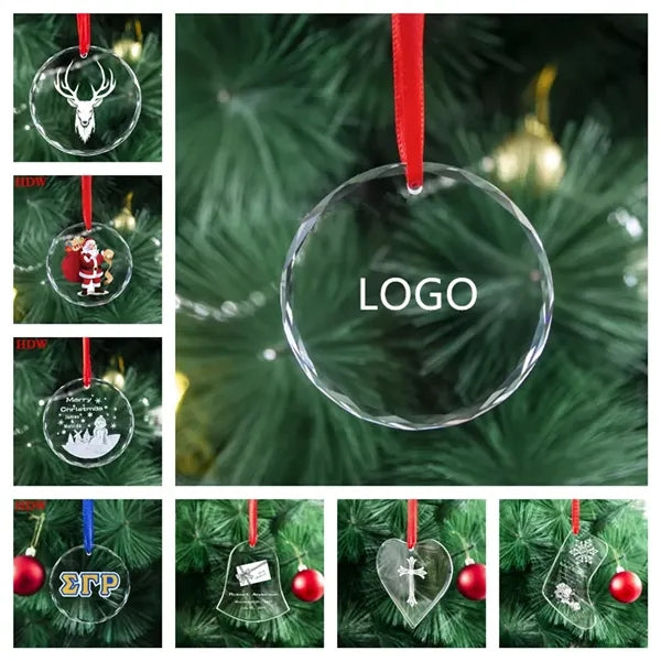 Christmas Crystal Decoration Hanging Ornament