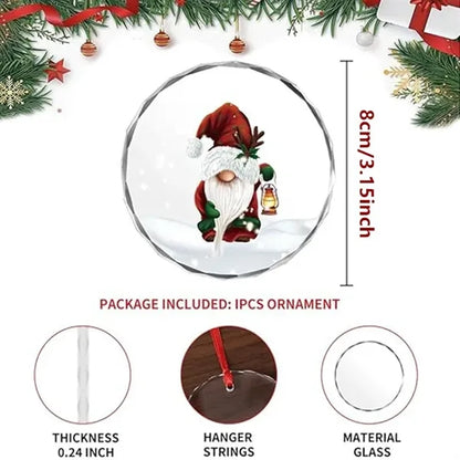 Christmas Crystal Decoration Hanging Ornament