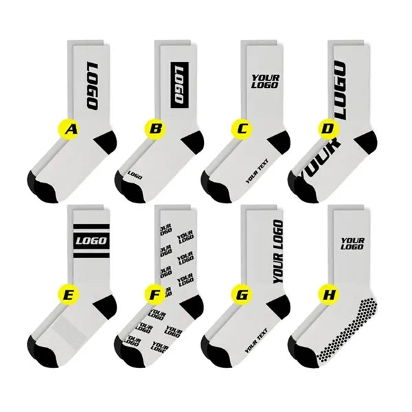Stretch Fit Mesh Ventilation Arch Support Custom Socks