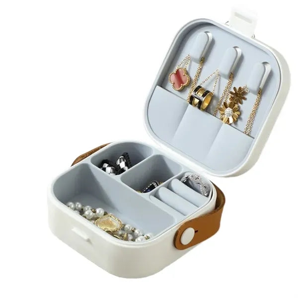 Travel Mini Jewelry Box Portable Versatile Storage