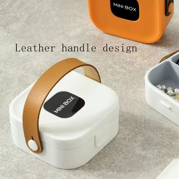 Travel Mini Jewelry Box Portable Versatile Storage