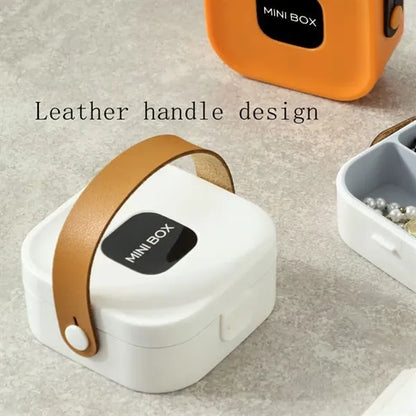 Travel Mini Jewelry Box Portable Versatile Storage