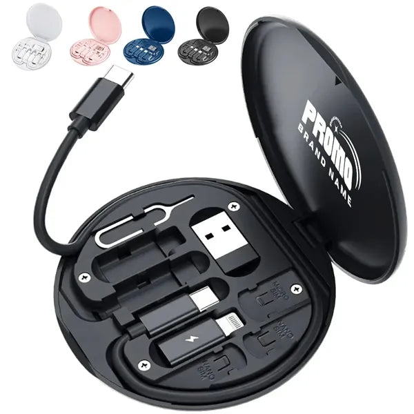 Multi Function Charging Cable Kit with Storage Box
