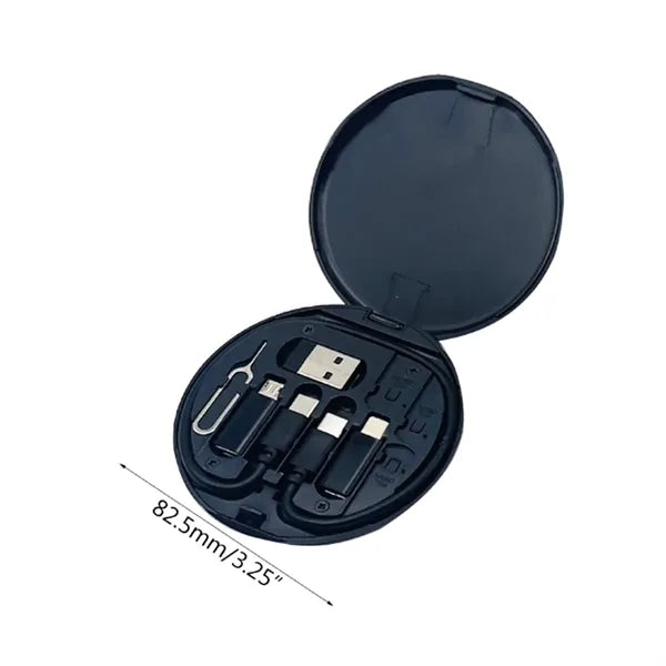 Multi Function Charging Cable Kit with Storage Box