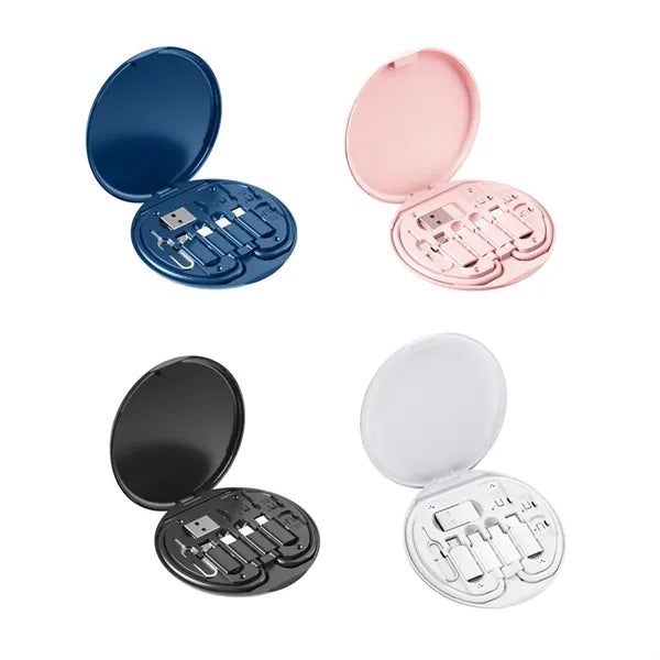 Multi Function Charging Cable Kit with Storage Box